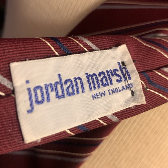 70’s DIOR VINTAGE JORDAN MARSH STRIPED NECKTIE - Picture 7 of 12